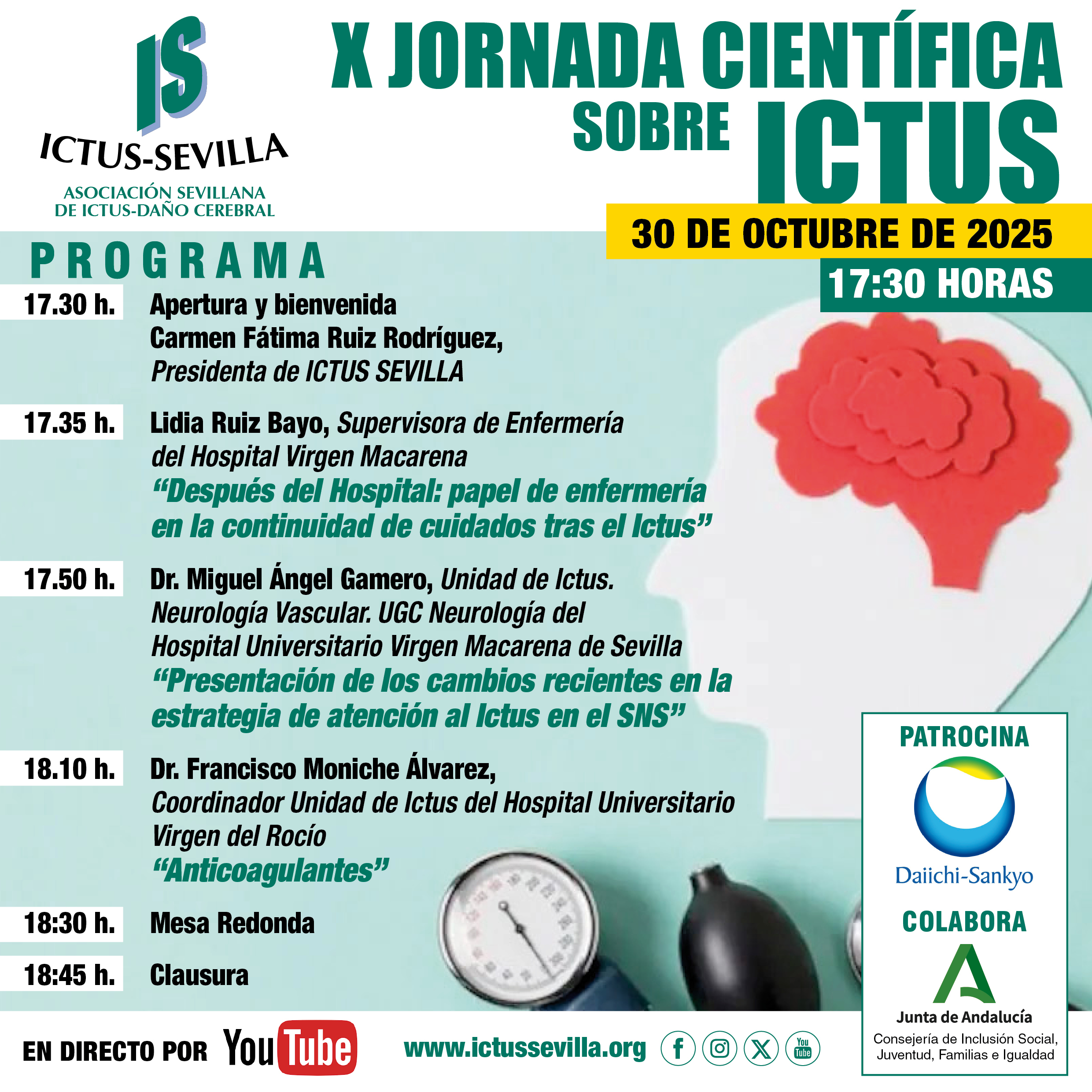 X Jornada Científica sobre ICTUS